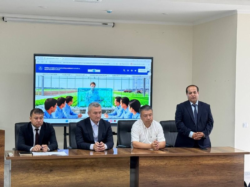 Ilm, amaliyot va hosildorlik sari yangi qadam