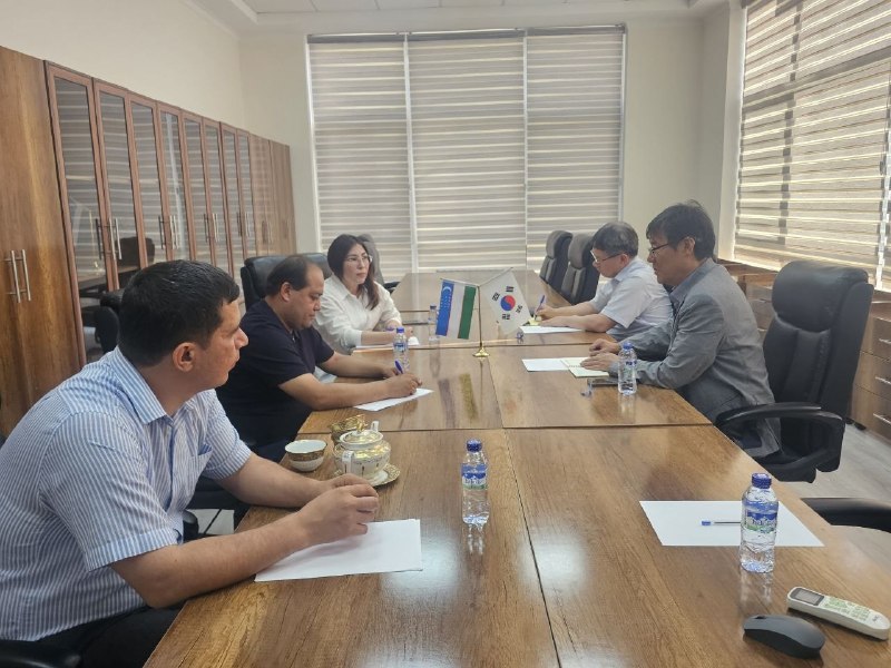 Koreyalik hamkorlar bilan qishloq xo‘jaligida kadrlar tayyorlash va malaka oshirish istiqbollari muhokama qilindi