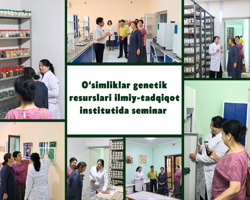 O‘simliklar genetik resurslari ilmiy-tadqiqot institutida seminar