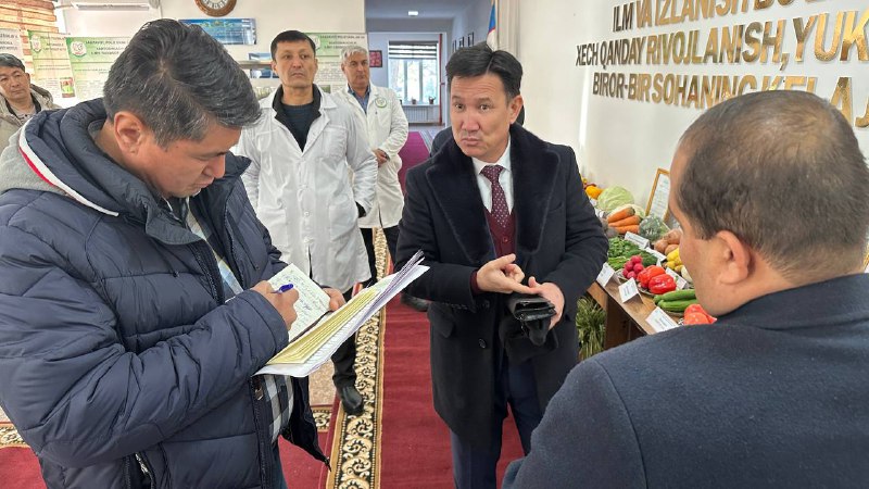 Kanalimiz kuzatuvchilarining xabari bor. Qishloq xo‘jaligida bilim va innovatsiyalar milliy markazi rahbariyati Milliy markaz tizimidagi Sabzavot, poliz ekinlari va kartoshkachilik ilmiy- tadqiqot…