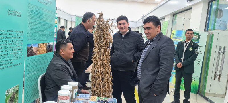 Seminar doirasida Milliy markaz tizimidagi Ilmiy tadqiqot institutlari tomonidan ko'rgazma pavilioni tashkil etildi.