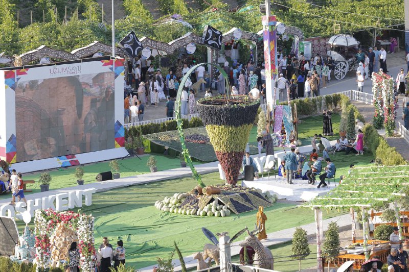 Xalqaro “Uzum sayli” festivali yakunlandi