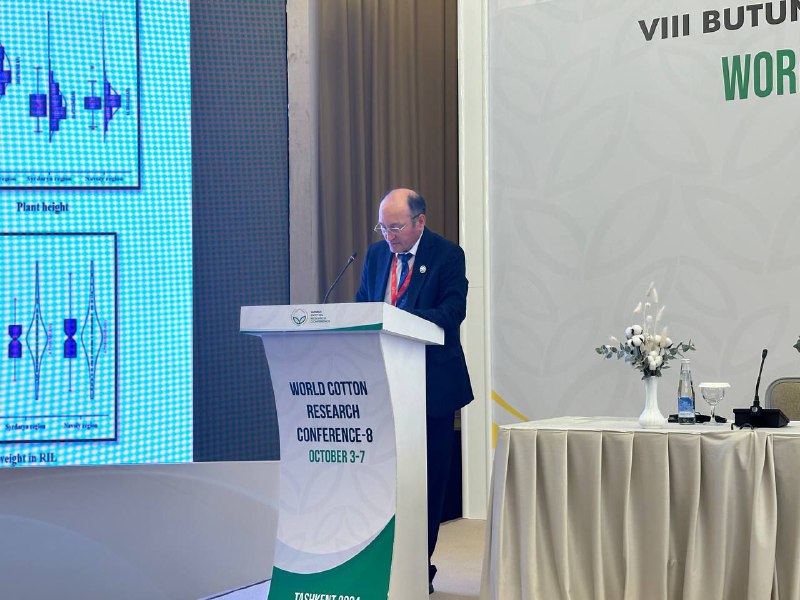 Xabaringiz bor, shu kunlarda poytaxtimizda, “VIII Butunjahon paxta tadqiqot konferensiya"si bo’lib o’tyapti. Ayni daqiqalarda ham plenar sessiyalar davom etmoqda.